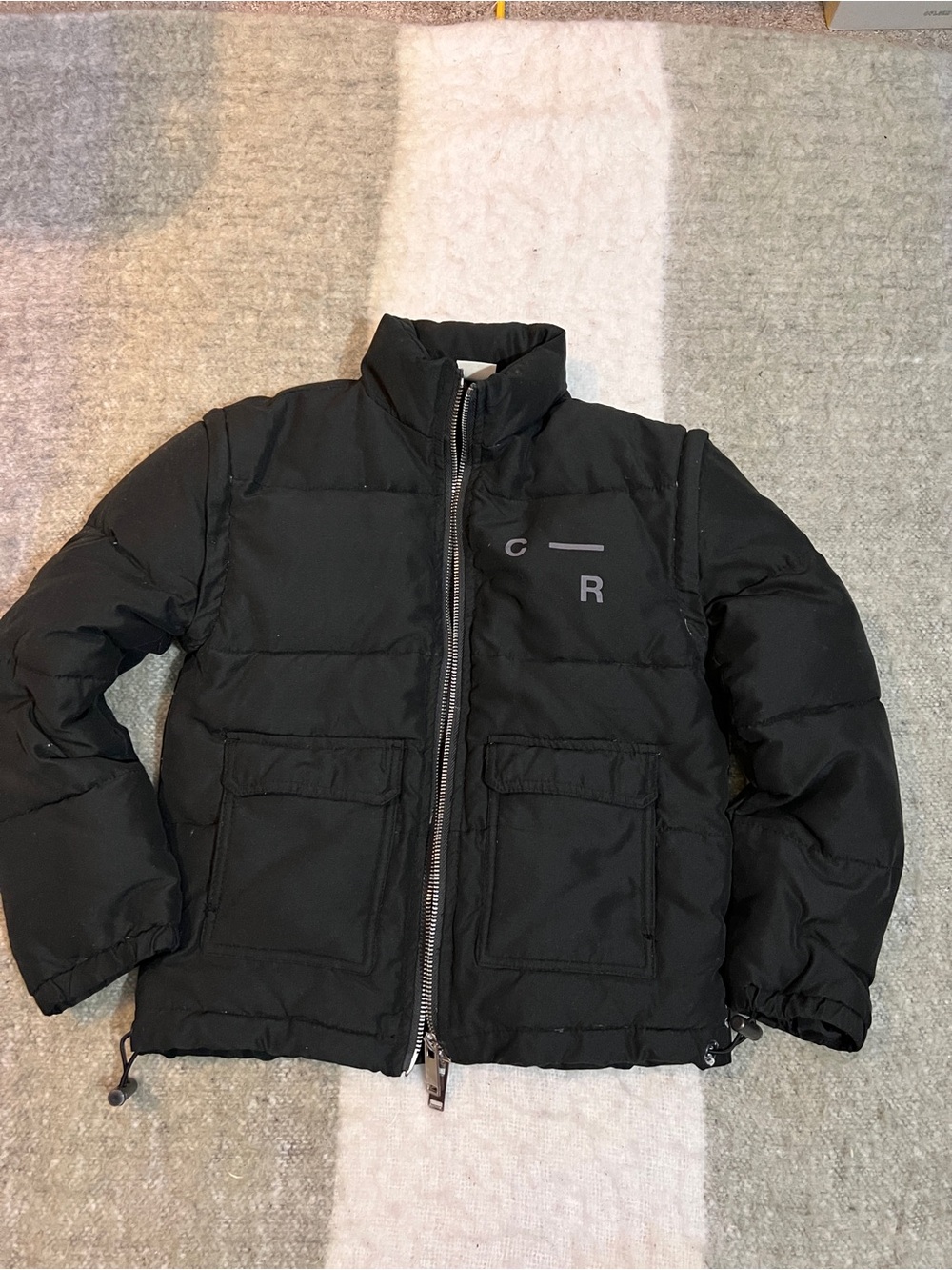 PacSun Kids Black Puffer Coat